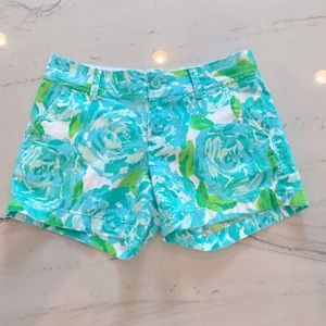 Lilly Pulitzer The Callahan Short, beautiful colors and print, great cond, sz 0